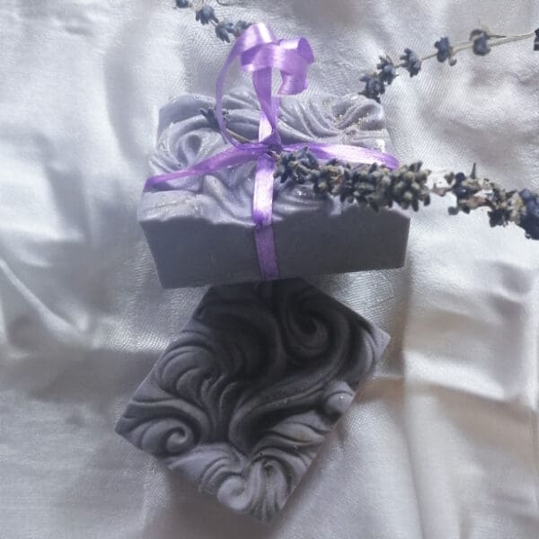 Decorative Lavender Goat Milk Soaps - Image 2